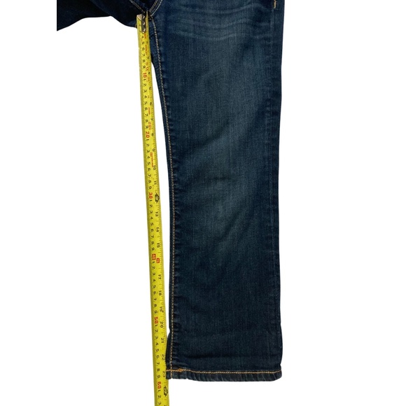 BKE Payton lowrise cropped capris dark wash denim jeans size 25 - Picture 4 of 7